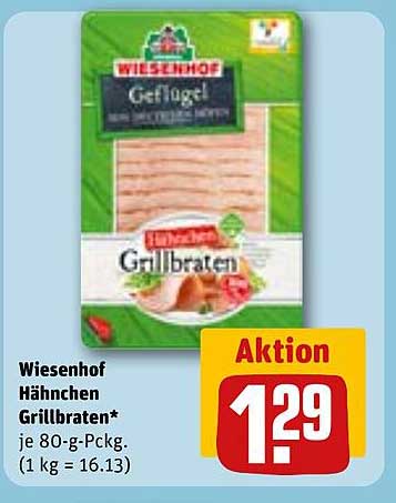 Wiesenhof Hähnchen Grillbraten*