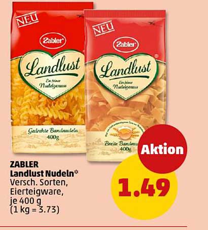 ZABLER Landlust Nudeln