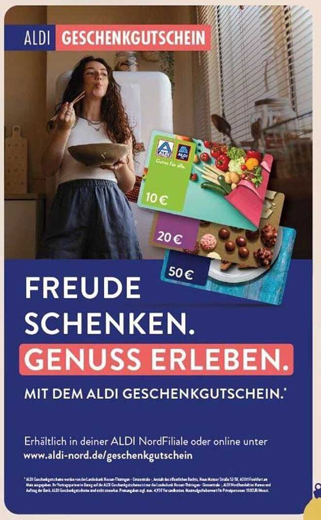 ALDI GESCHENKGUTSCHEIN