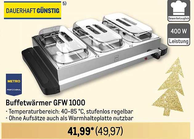 Buffetwärmer GFW 1000