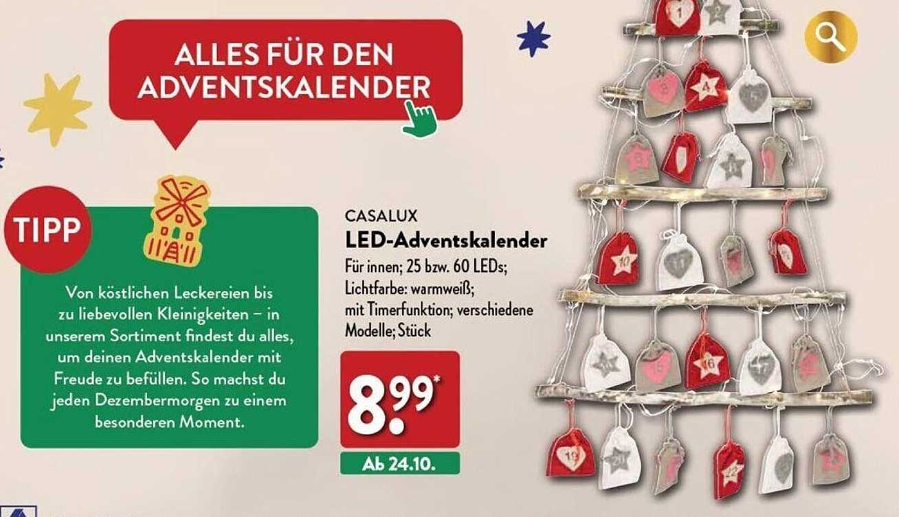 CASALUX LED-Adventskalender