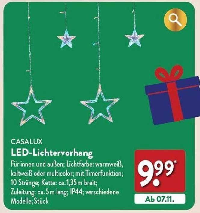 CASALUX LED-Lichtervorhang