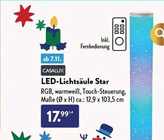 CASALUX LED-Lichtsäule Star