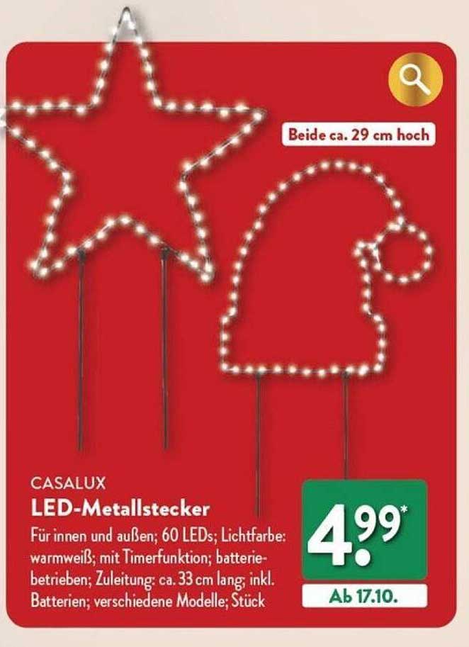 CASALUX LED-Metallstecker