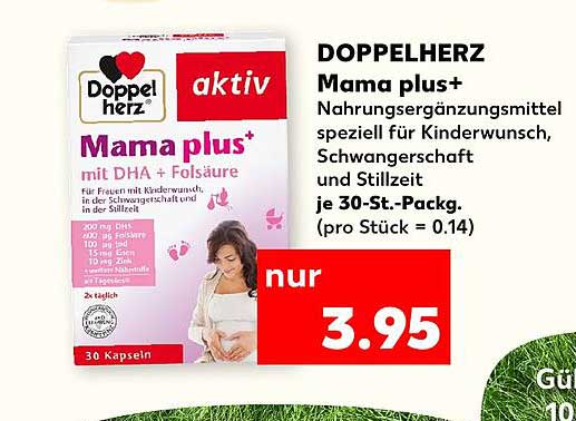 DOPPELHERZ Mama plus+