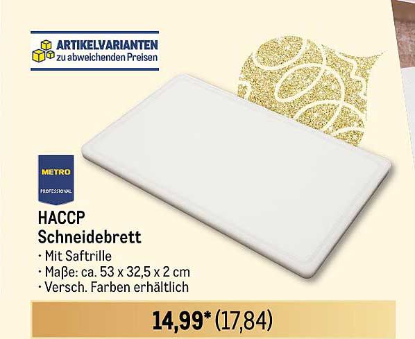 HACCP Schneidebrett