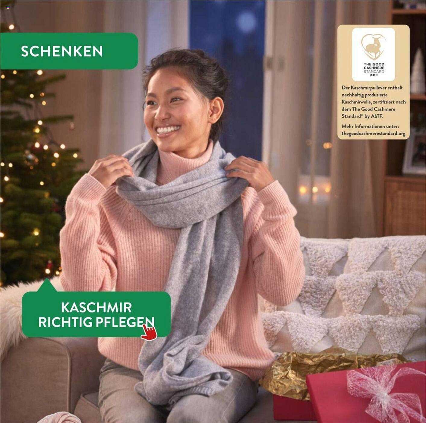 Kaschmir richtig pflegen