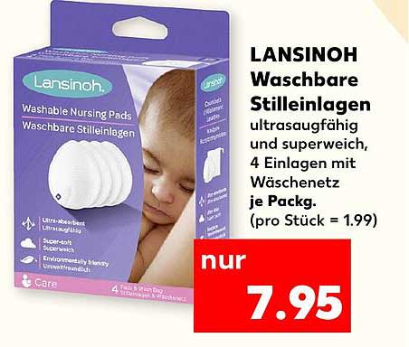 LANSINOH Waschbare Stilleinlagen