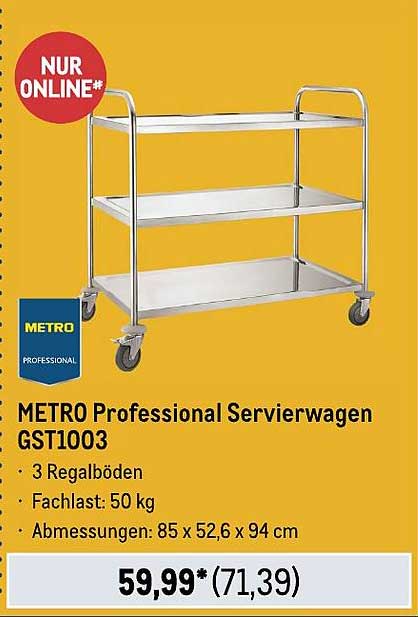 METRO Professional Servierwagen GST1003