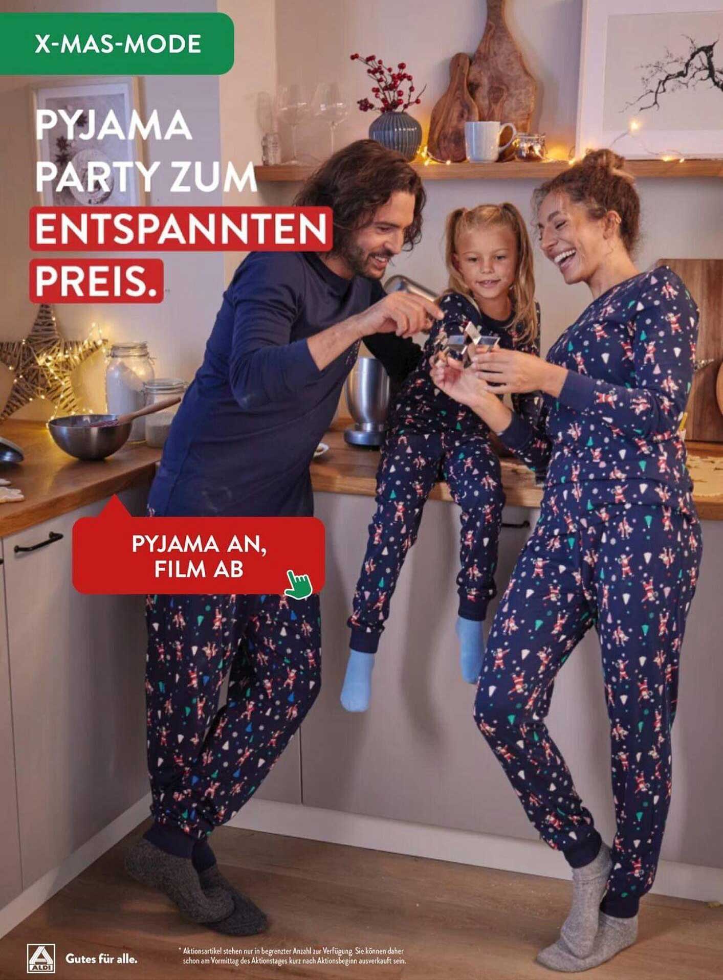 PYJAMA PARTY ZUM ENTSPANNTEN PREIS.