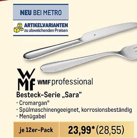 WMF professional Besteck-Serie „Sara“