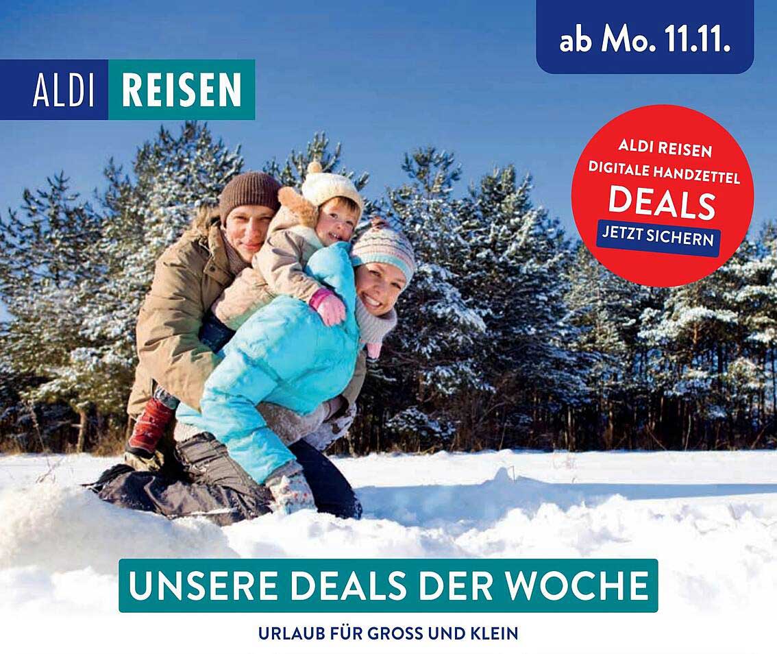 ALDI REISEN  
UNSERE DEALS DER WOCHE  