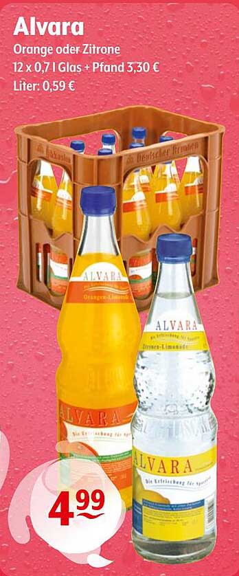 Alvara Orange oder Zitrone