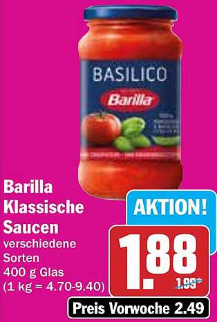 Barilla Klassische Saucen