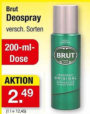 Brut Deospray