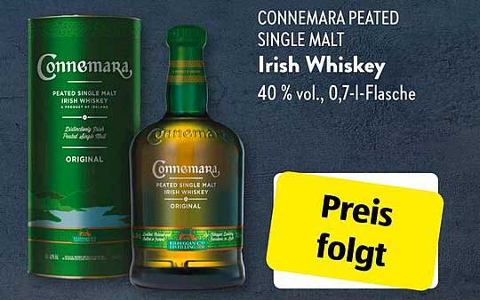 Connemara Peated Single Malt Irish Whiskey