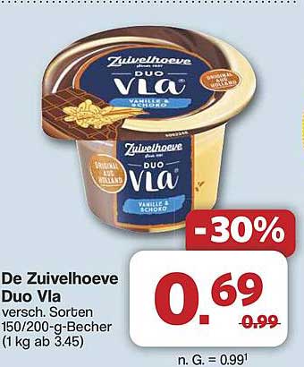 De Zuivelhoeve Duo Vla