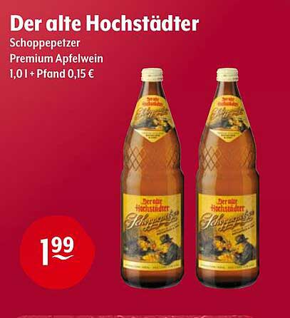 Der alte Hochstädter Schoppetzer Premium Apfelwein