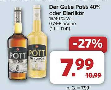 Der Gute Pott 40% oder Eierlikör