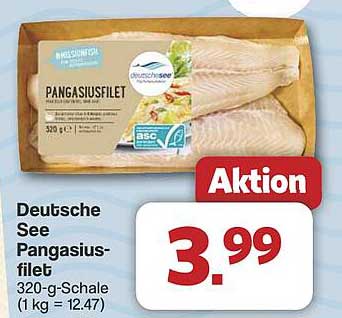 Deutsche See Pangasiusfilet