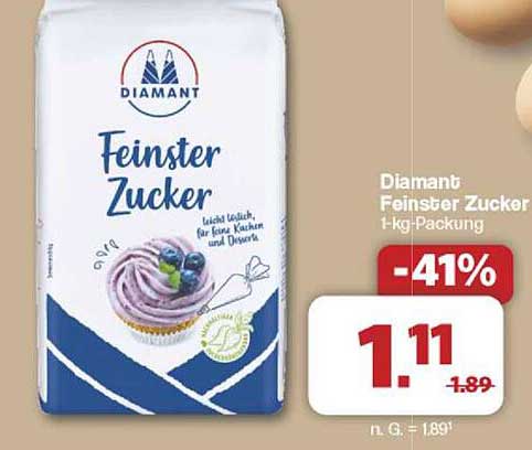 Diamant Feinster Zucker