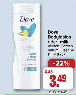 Dove Bodylotion