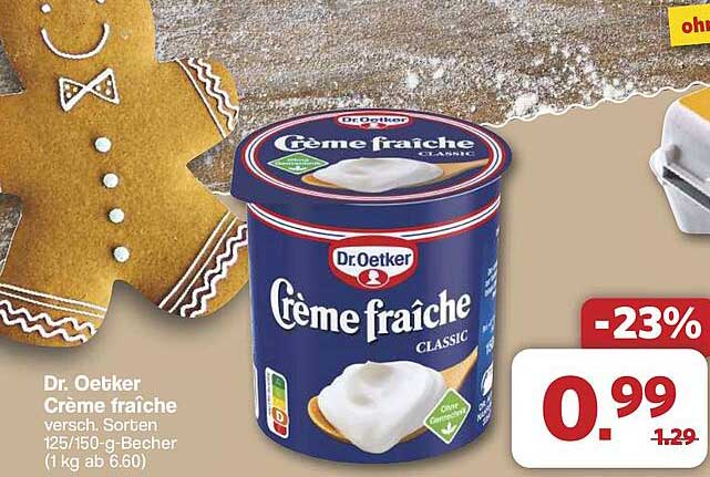 Dr. Oetker Crème fraîche CLASSIC