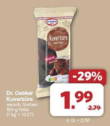 Dr. Oetker Kuvertüre