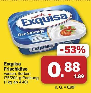 Exquisa Frischkäse