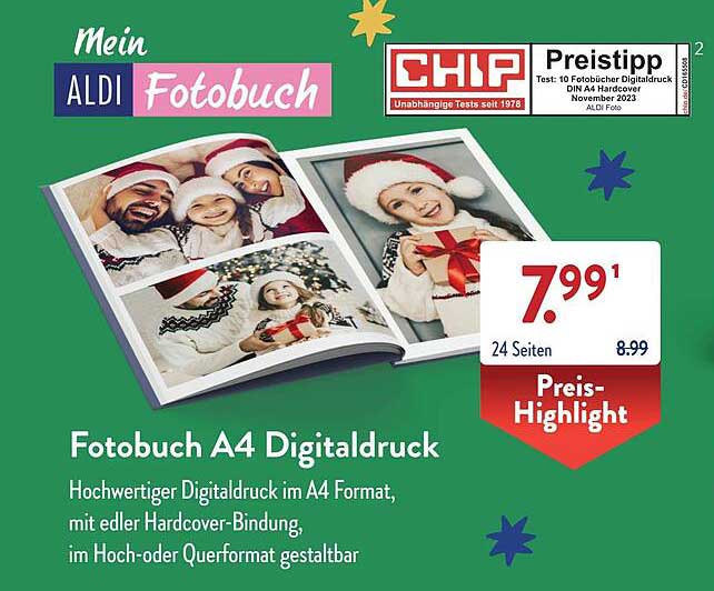 Fotobuch A4 Digitaldruck