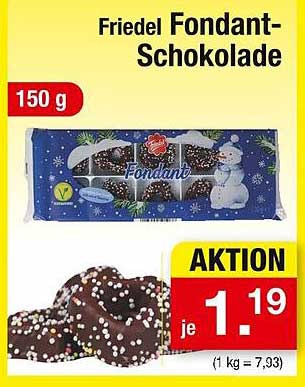 Friedel Fondant-Schokolade