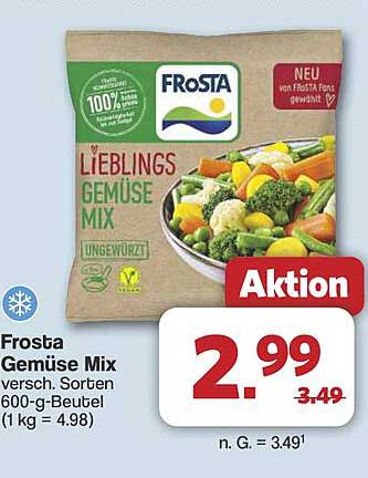 Frosta Lieblings Gemüse Mix