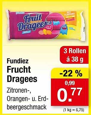 Fundiez Frucht Dragees