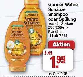 Garnier Wahre Schätze Shampoo oder Spülung