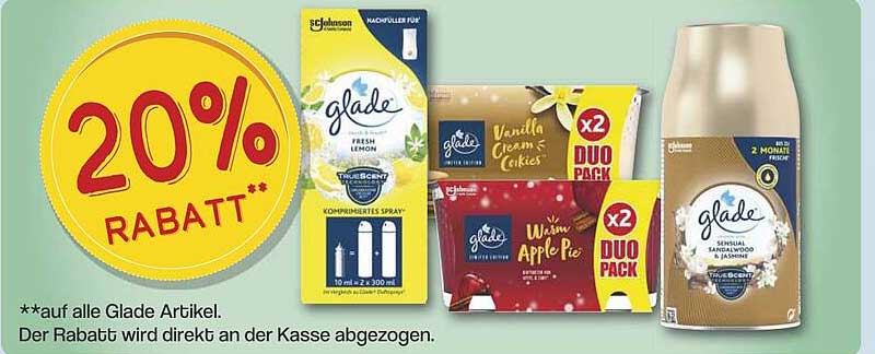 Glade Fresh Lemon Komprimiertes Spray