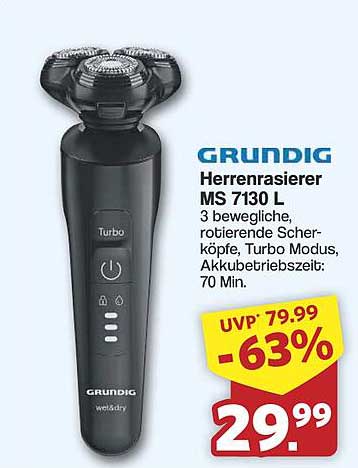 Grundig Herrenrasierer MS 7130 L