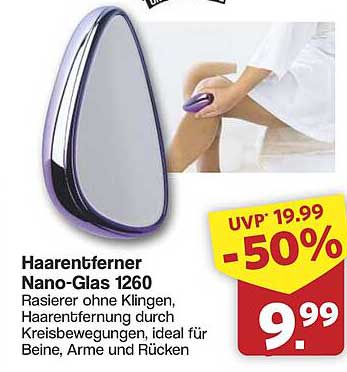 Haarentferner Nano-Glas 1260