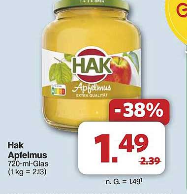 Hak Apfelmus