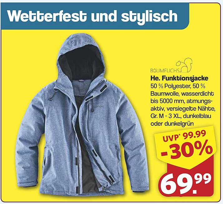 He. Funktionsjacke