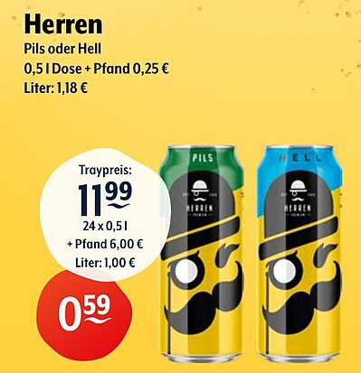 Herren Pils oder Hell