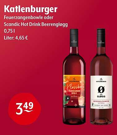 Katlenburger Feuerschalenbowle oder Scandic Hot Drink Beeren glögg