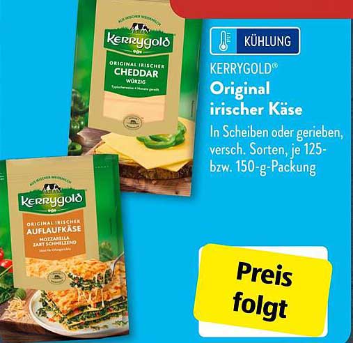 KERRYGOLD® Original irischer Käse