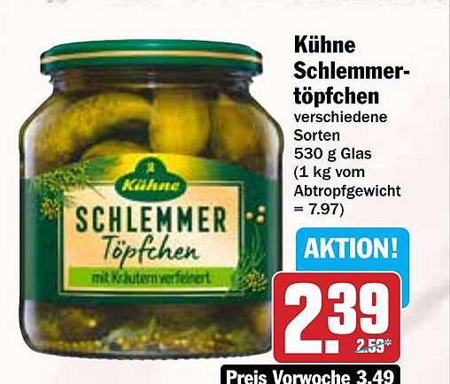 Kühne Schlemmer-Töpfchen