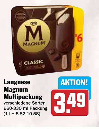 Langnese Magnum Multipackung