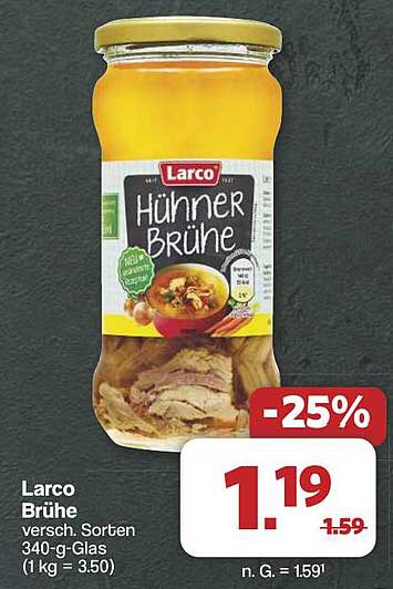 Larco Hühner Brühe