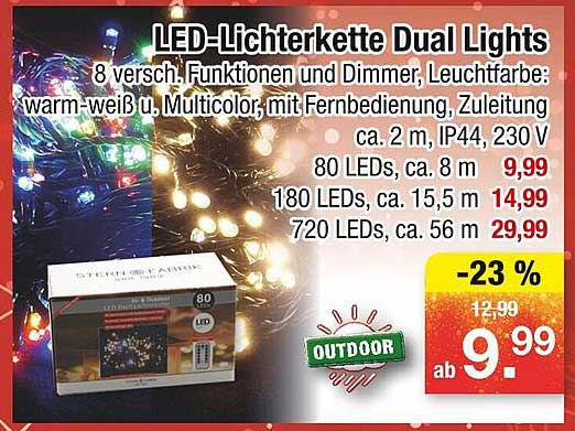 LED-Lichterkette Dual Lights