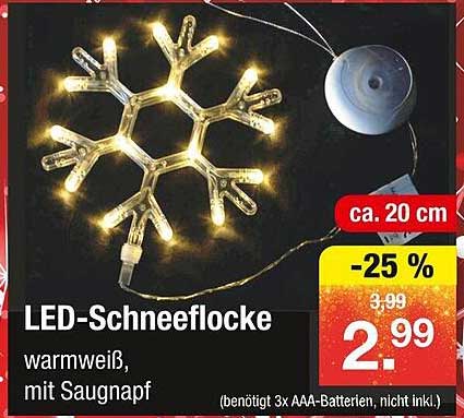 LED-Schneeflocke