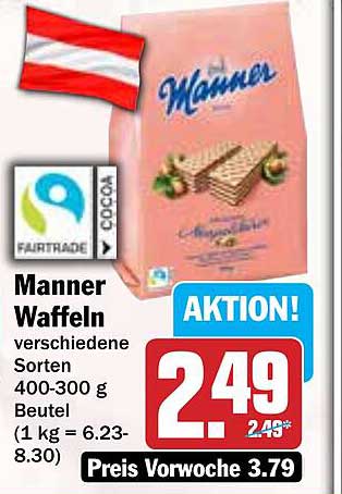 Manner Waffeln