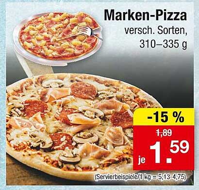 Marken-Pizza