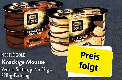 NESTLÉ GOLD Knackige Mousse